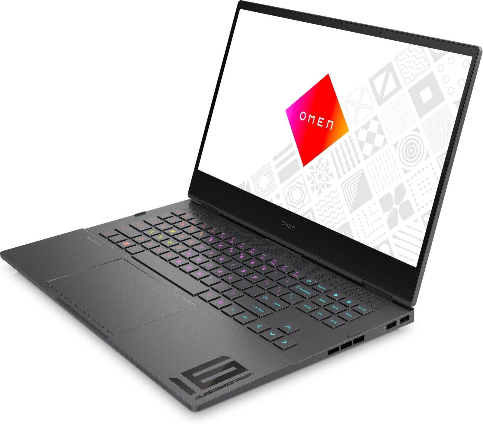 HP Omen 16-N0081AX Gaming Laptop (Mica Silver) | 16.1” QHD IPS (2560 x 1440) | Ryzen™ 7 6800H | 16GB RAM | 512GB SSD | Windows 11 Home |  MS Office Home & Student 2021 | HP Travel 18L 15.6 Backpack (Iron Grey) - DataBlitz