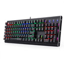 Gofreetech MK700 104-KEYS RGB Mechanical Gaming Keyboard (Brown Switch) + GFT M006 Wireless Optical Mouse Bundle - DataBlitz