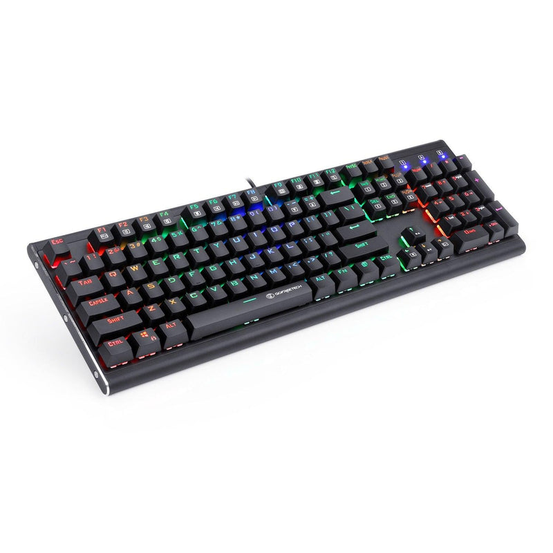 Gofreetech MK700 104-KEYS RGB Mechanical Gaming Keyboard (Brown Switch) + GFT M006 Wireless Optical Mouse Bundle - DataBlitz