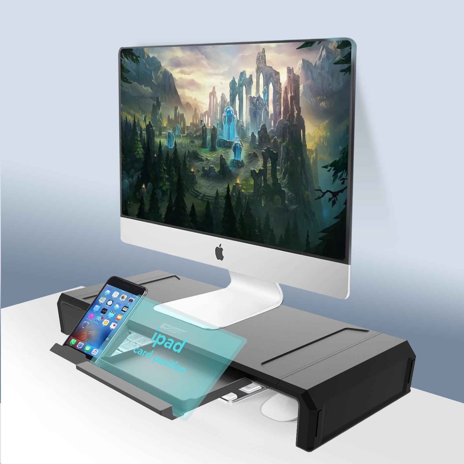 Darkflash DLT01 Gaming Foldable Monitor Stand (Black) - DataBlitz