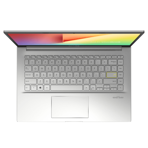 ASUS Vivobook 14 K413EA-EB365W Laptop (Transparent Silver) | 14" FHD | i5-1135G7 | 8GB DDR4 | 512GB SSD |  Intel Iris Xᵉ | Windows 11 Home | ASUS BP1504 Casual Backpack - DataBlitz