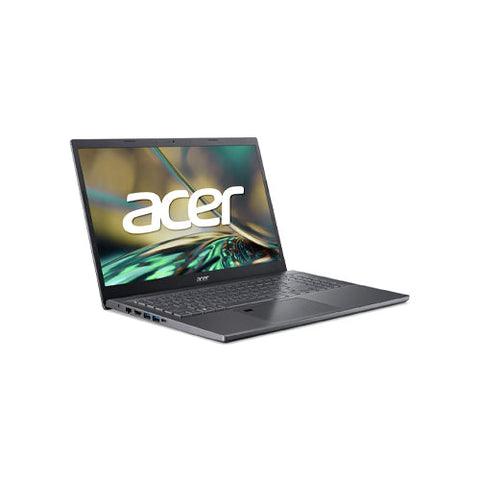 ACER Aspire 5 A515-57-53QL Laptop (Steel Gray) | 15.6" FHD 1920 x 1080 | i5-1235u | 8GB DDR4 | 512 GB SSD | Intel Iris Xe | Windows 11 Home | MS Office H&S 2021 | Genius DX-110 USB Mouse (Green) | Acer Backpack E-1620-P - DataBlitz