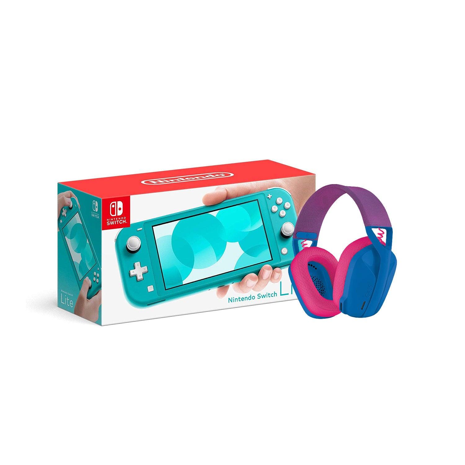 LOGITECH G435 LIGHTSPEED WIRELESS GAMING HEADSET (BLUE) + NINTENDO SWITCH CONSOLE (Lite, Refresh, OLED) - DataBlitz