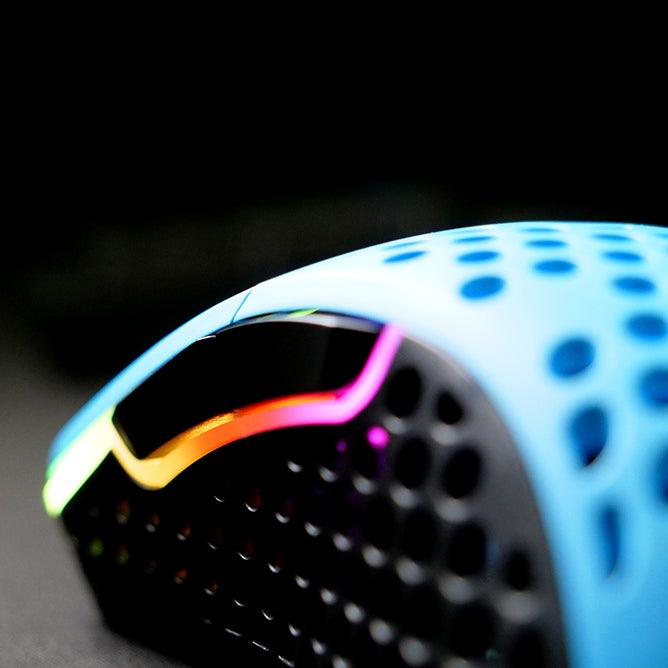 XTRFY M4 RGB ULTRA LIGHT GAMING MOUSE (BLUE) - DataBlitz