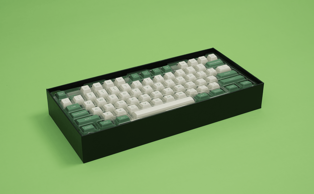 Akko Matcha Red Bean Keycaps Set OSA 217 KEYS - DataBlitz