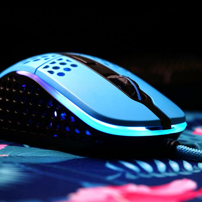 XTRFY M4 RGB ULTRA LIGHT GAMING MOUSE (BLUE) - DataBlitz