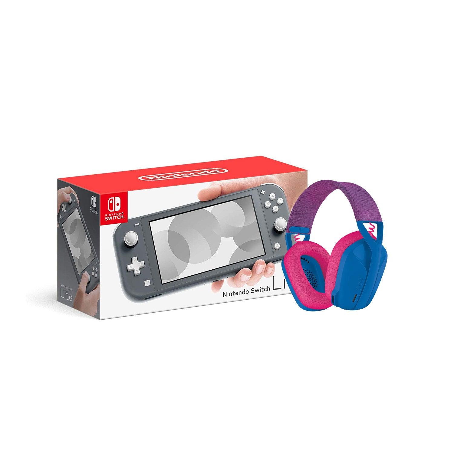 LOGITECH G435 LIGHTSPEED WIRELESS GAMING HEADSET (BLUE) + NINTENDO SWITCH CONSOLE (Lite, Refresh, OLED) - DataBlitz