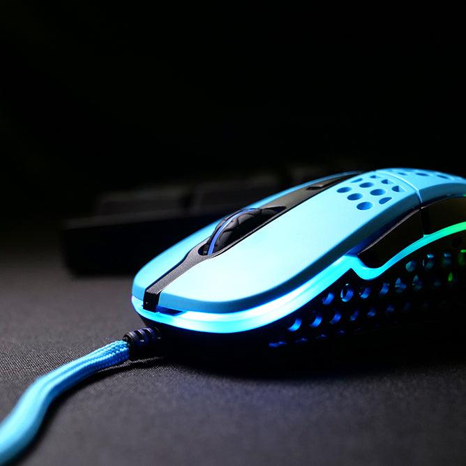 XTRFY M4 RGB ULTRA LIGHT GAMING MOUSE (BLUE) - DataBlitz