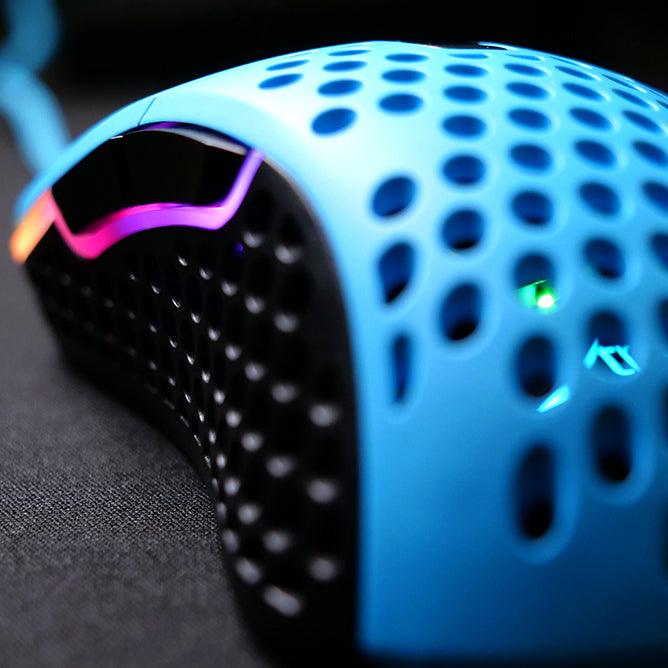 XTRFY M4 RGB ULTRA LIGHT GAMING MOUSE (BLUE) - DataBlitz