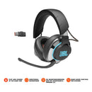 JBL Quantum 810 Wireless Over-Ear Gaming Headset With Active NC & Bluetooth (Black) - DataBlitz