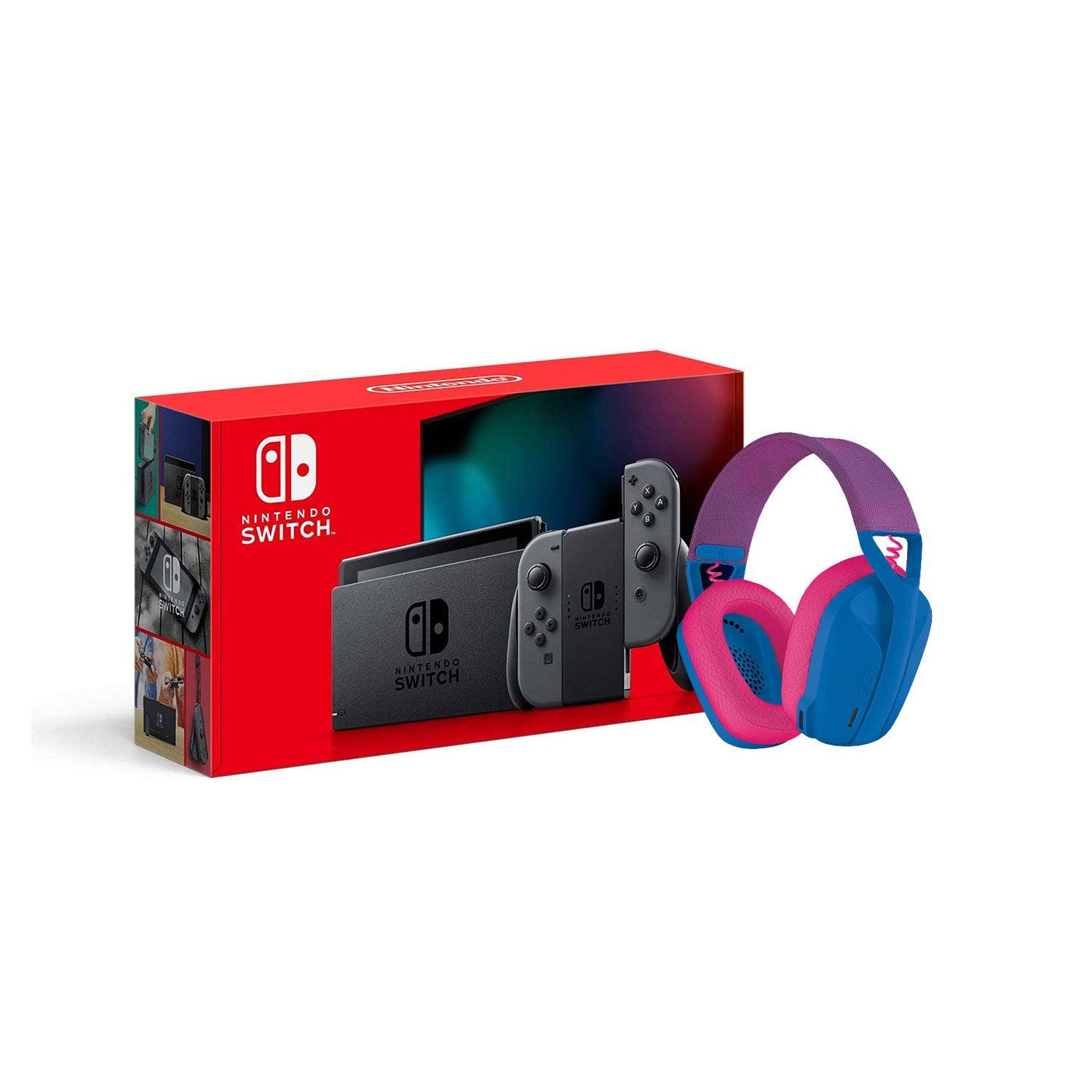 LOGITECH G435 LIGHTSPEED WIRELESS GAMING HEADSET (BLUE) + NINTENDO SWITCH CONSOLE (Lite, Refresh, OLED) - DataBlitz