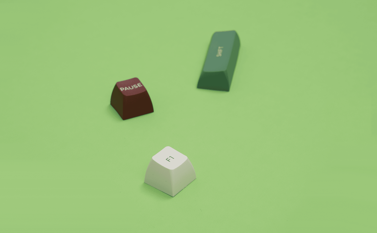 Akko Matcha Red Bean Keycaps Set OSA 217 KEYS - DataBlitz