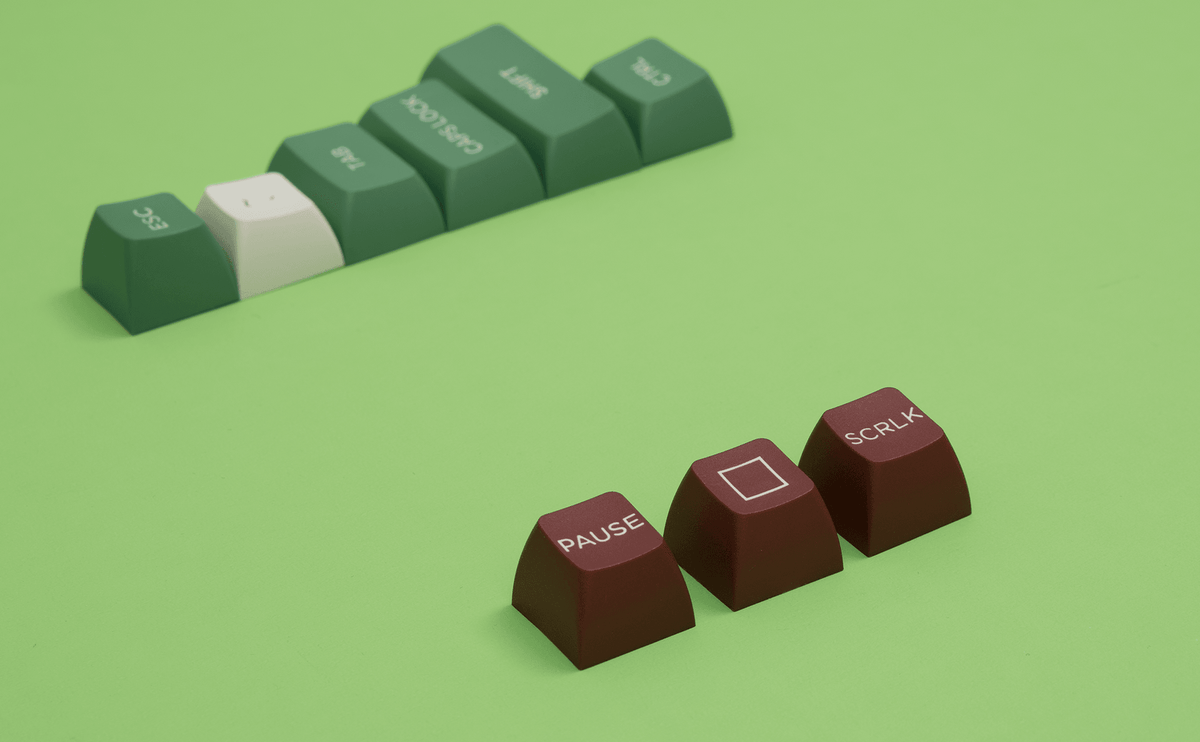 Akko Matcha Red Bean Keycaps Set OSA 217 KEYS - DataBlitz