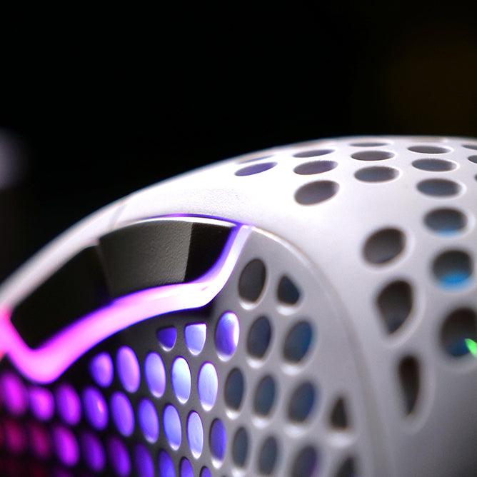 XTRFY M4 RGB Ultra Light Gaming Mouse (White) - DataBlitz
