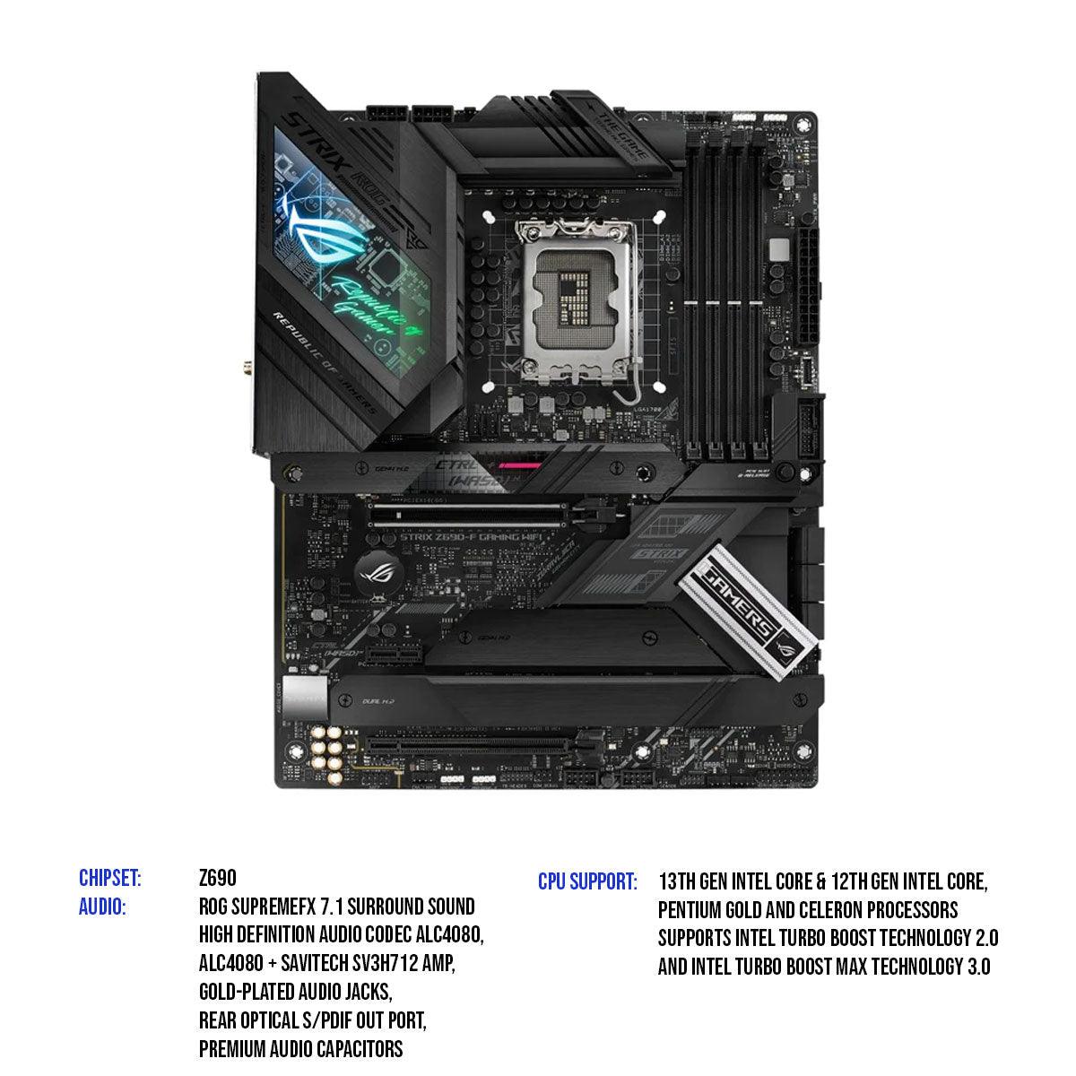 ASUS ROG Strix Z690-F Gaming Wifi Motherboard - DataBlitz