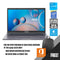 Asus X415EA-EB1655WS Laptop (Slate Grey) | 14” FHD | i3-1115G4 | 4GB DDR4 | 256GB SSD | INTEL UHD | Windows 11 Home + MS Office Home & Student 2021 + Asus Nereus Backpack/BK/16” - DataBlitz