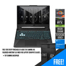 ASUS TUF Gaming A15 FA506ICB-HN120W 15.6-INCH FHD Laptop (Graphite Black) | 15.6" FHD | Ryzen 7 4800H | 8GB DDR4 | 512GB SSD | RTX 3050 | Windows 11 + TUF Gaming Backpack - DataBlitz