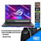 Asus ROG Strix G17 G713RW-LL137WS Gaming Laptop (Eclipse Gray) | 17”  WQHD | Ryzen™ 9 6900HX | 16 GB RAM DDR5 | 1TB SSD | RTX™ 3070 Ti | Windows 11 Home | ROG Backpack - DataBlitz