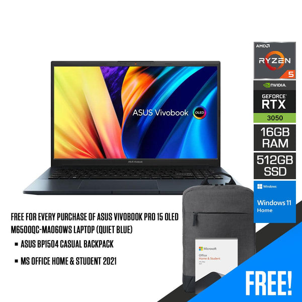 DataBlitz - Asus Vivobook Pro 15 OLED M6500QC-MA060WS 15.6