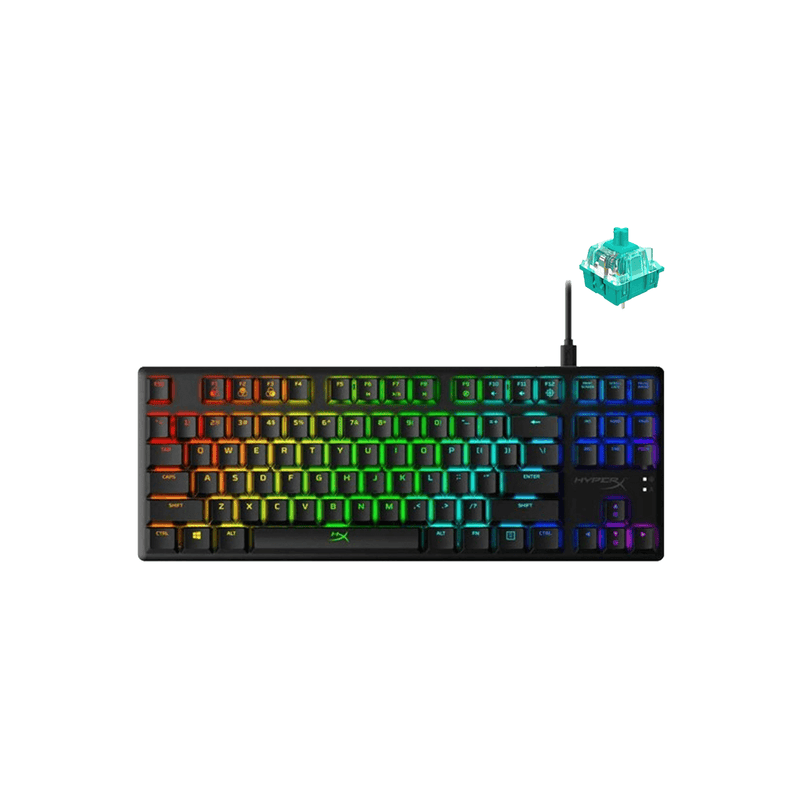 HYPERX Alloy Origins Core PBT RGB Mechanical Gaming Keyboard (Aqua Switch Tactile) for PC/PS5/PS4/XBOX SERIES X/S / XBOXONE (639N9AA