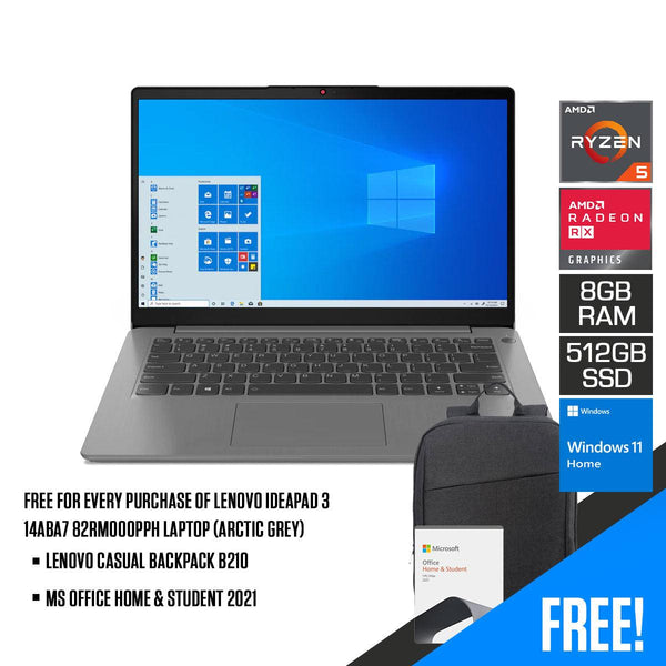 Lenovo Ideapad 3 14ABA7 82RM000PPH (Arctic Grey)