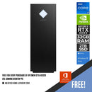 HP OMEN GT15-0032D 25L GAMING DESKTOP PC | i7-12700F | 32GB DDR4 | 2TB SSD | RTX 3080 | WIN11 + MS OFFICE HOME & STUDENT - DataBlitz