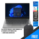Lenovo Thinkbook 14 G4 IAP 21DH00EEPH Laptop (Mineral Gray) | 14" FHD (1920x1080) | i7-1255U | 16GB RAM | 1TB SSD | Iris Xe Graphics | Windows 11 | Lenovo Casual Backpack B210 - DataBlitz