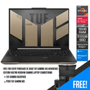 Asus TUF Gaming A16 Advantage Edition FA617NS-N3084W Gaming Laptop (Sandstorm) | 16" FHD+ (1920x1200) | Ryzen 7 7735HS | 16GB RAM | 512GB SSD | AMD Radeon RX 7600S | Windows 11 Home | Asus TUF Gaming M3 Mouse | TUF Gaming Backpack