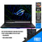 Asus ROG Strix Scar 17 G733PZ-LL032WS Gaming Laptop (Off Black) | 17.3" WQHD (2560 x 1440) | Ryzen 9 7945HX | 32GB RAM | 2TB SSD | RTX 4080 | Windows 11 Home | ROG Backpack | ROG Gladius III Mouse