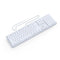 PWNAGE Ultra Custom Optical Mechanical Gaming Keyboard White (Clicky Blue Switches) (UC-MK-WF-OC) - DataBlitz