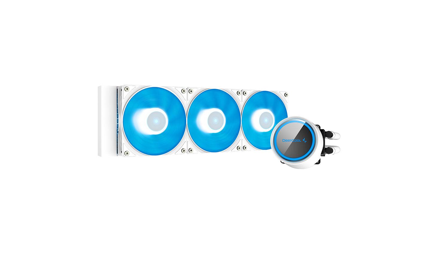 Deepcool GAMMAXX L360 A-RGB WH 360MM Liquid CPU Cooler (White) (DP-H12CF-GL360-ARGB-WH)+Deepcool LGA1700 Mounting Bracket Kit - DataBlitz