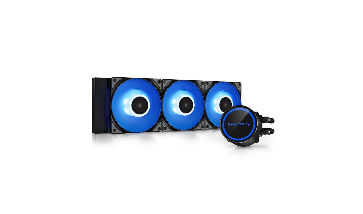 Deepcool GAMMAXX L360 A-RGB 360MM Liquid Cooler (Black) (DP-H12CF-GL360-ARGB)+LGA1700 Mounting Bracket Kit - DataBlitz