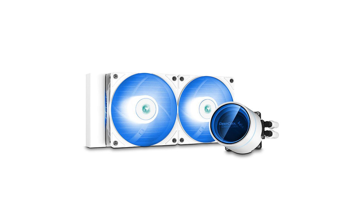 Deepcool Castle 240EX A-RGB WH Liquid Cooler (White) (DP-GS-H12W-CSL240EX-AR-WH) - DataBlitz