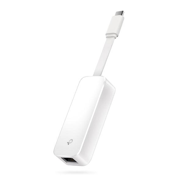 TP-Link USB Type-C TO RJ45 Gigabit Ethernet Network Adapter (White) (UE300C) - DataBlitz