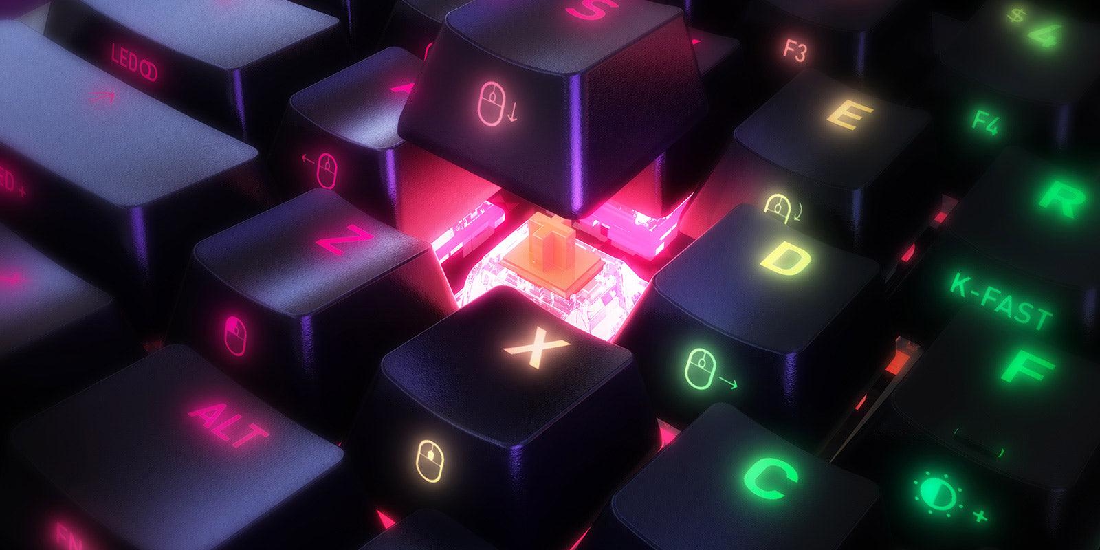 Xtrfy K5 RGB Compact 65% Mechanical Gaming Keyboard (Black) - DataBlitz