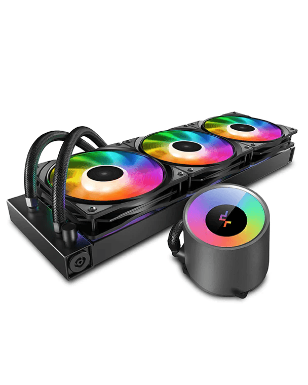 DEEPCOOL GAMER STORM CASTLE 360RGB V2 360MM Liquid Cooler With Add-RGB Fan (DP-GS-H12AR-CSL360V2) + DEEPCOOL LGA1700 Mounting Bracket Kit - DataBlitz