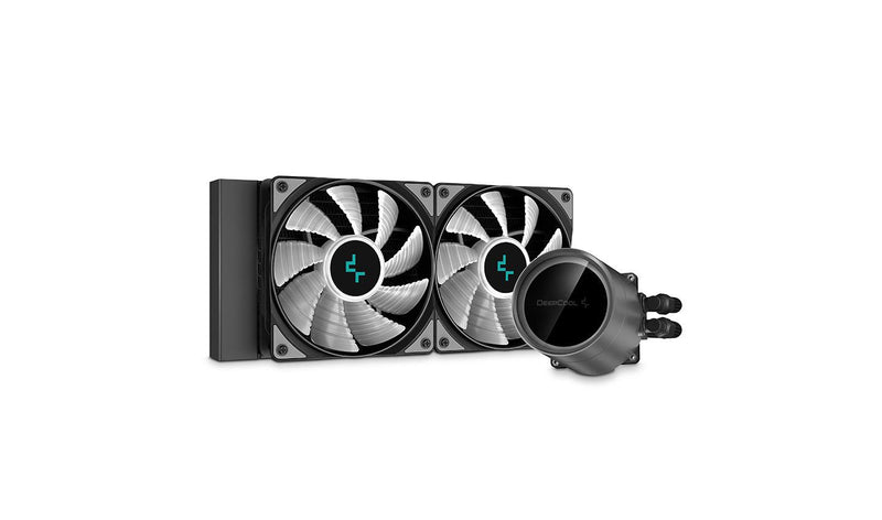 Deepcool Castle 240EX A-RGB Liquid Cooler (Black) (DP-GS-H12W-CSL240EX-AR) - DataBlitz