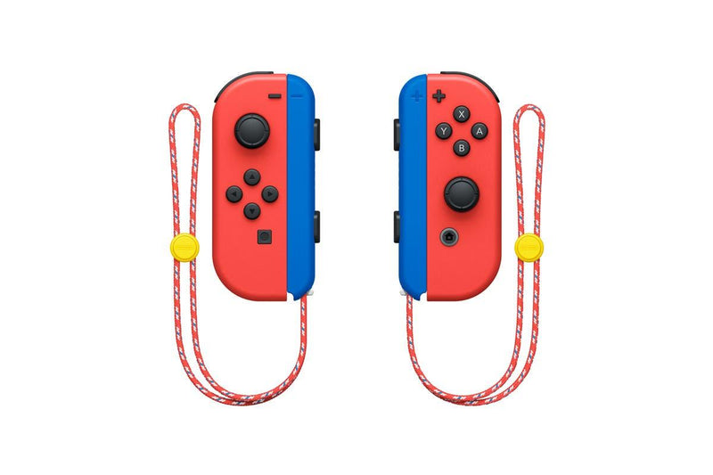 NINTENDO SWITCH CONSOLE MARIO RED & BLUE EDITION (INCLUDES CARRYING CASE) + DOBE PROTECTIVE PACK (TNS-1899) BUNDLE - DataBlitz