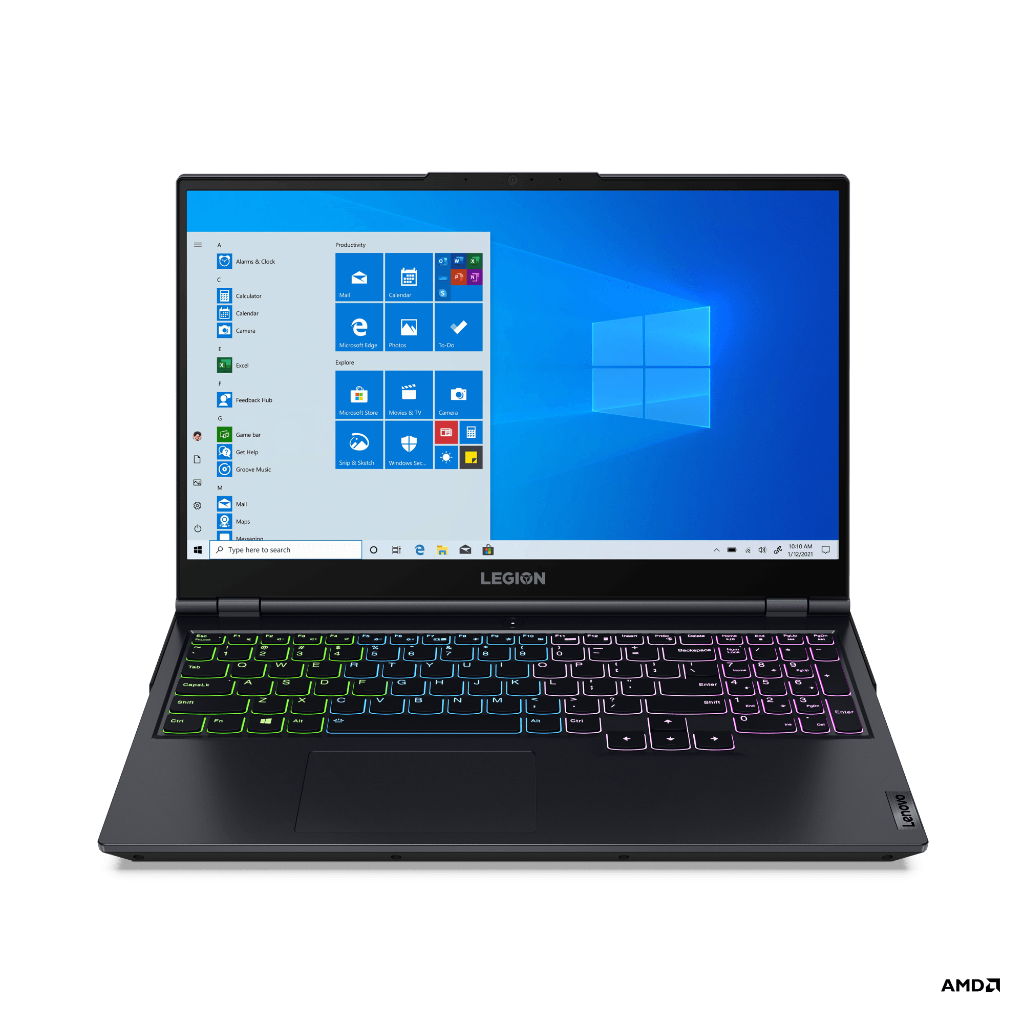 LENOVO LEGION 5 15ACH6 82JW003NPH GAMING LAPTOP (PHANTOM BLUE) | 15.6" FHD | RYZEN 5 5600H | 8GB DDR4 | 512GB SSD | RTX 3050 TI | WIN10 + LENOVO LEGION RECON GAMING BACKPACK - DataBlitz