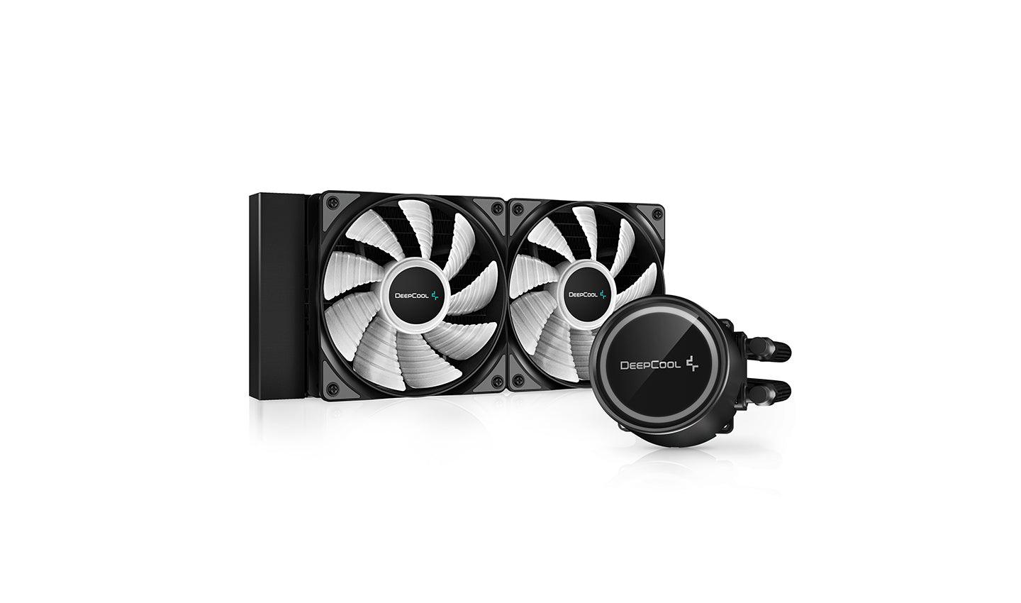 Deepcool GAMMAXX L240 A-RGB 240MM Liquid Cooler (Black) (DP-H12CF-GL240-ARGB)+Deepcool LGA1700 Mounting Bracket Kit - DataBlitz