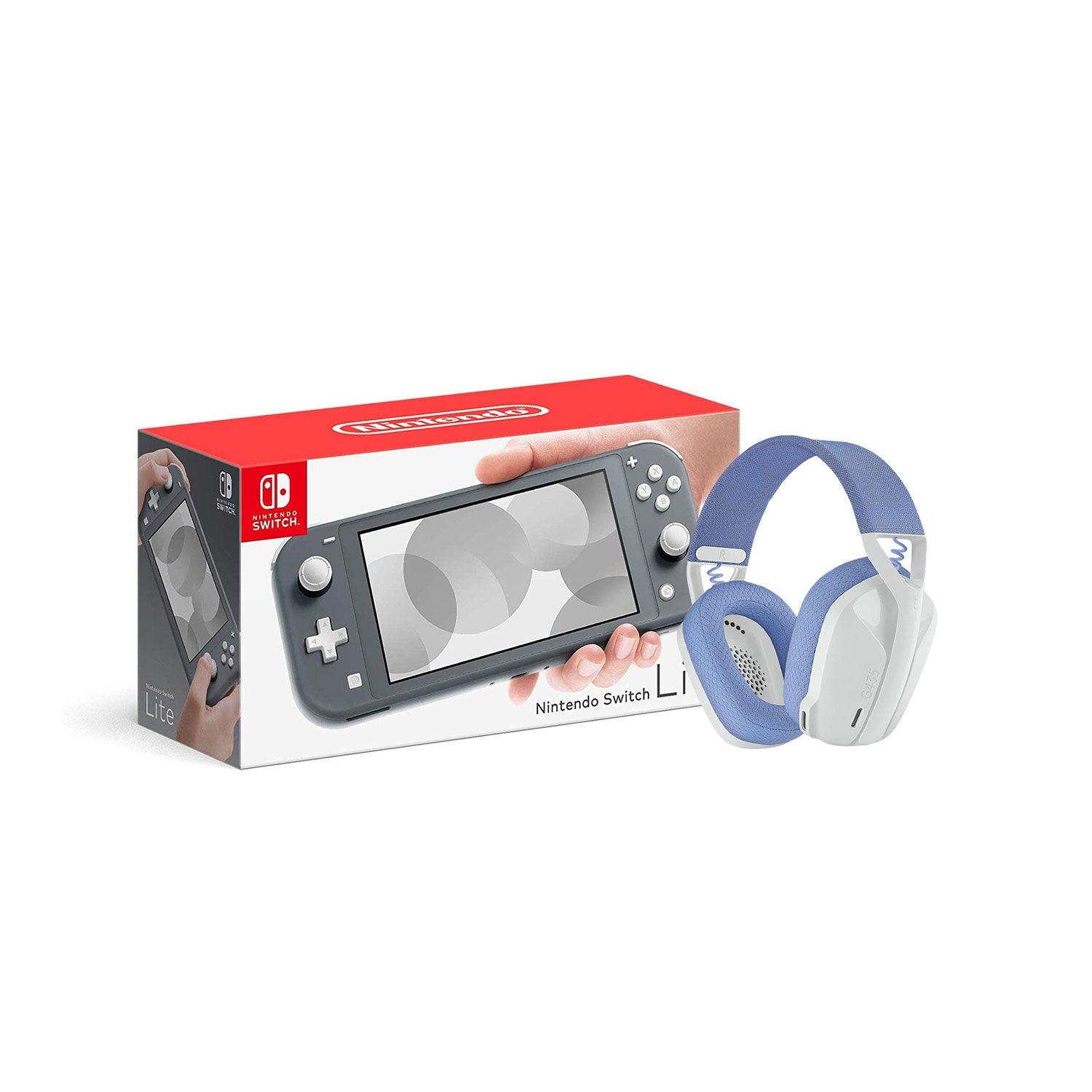 LOGITECH G435 LIGHTSPEED WIRELESS GAMING HEADSET (WHITE) + NINTENDO SWITCH CONSOLE (Lite, Refresh, OLED) - DataBlitz