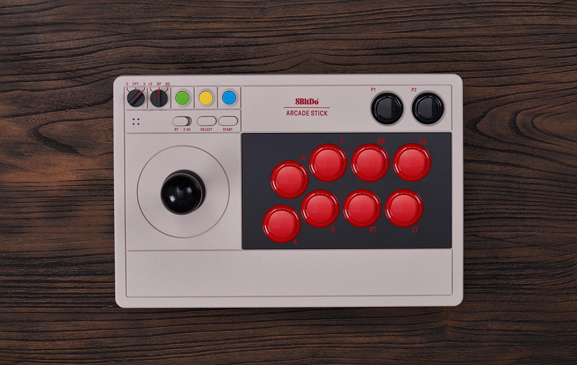 8BITDO ARCADE STICK FOR SWITCH/WINDOWS/STEAM/RASPBERRY PI - DataBlitz