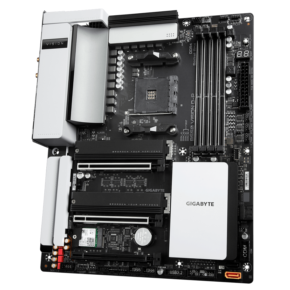 GIGABYTE B550 VISION D-P ATX Motherboard - DataBlitz
