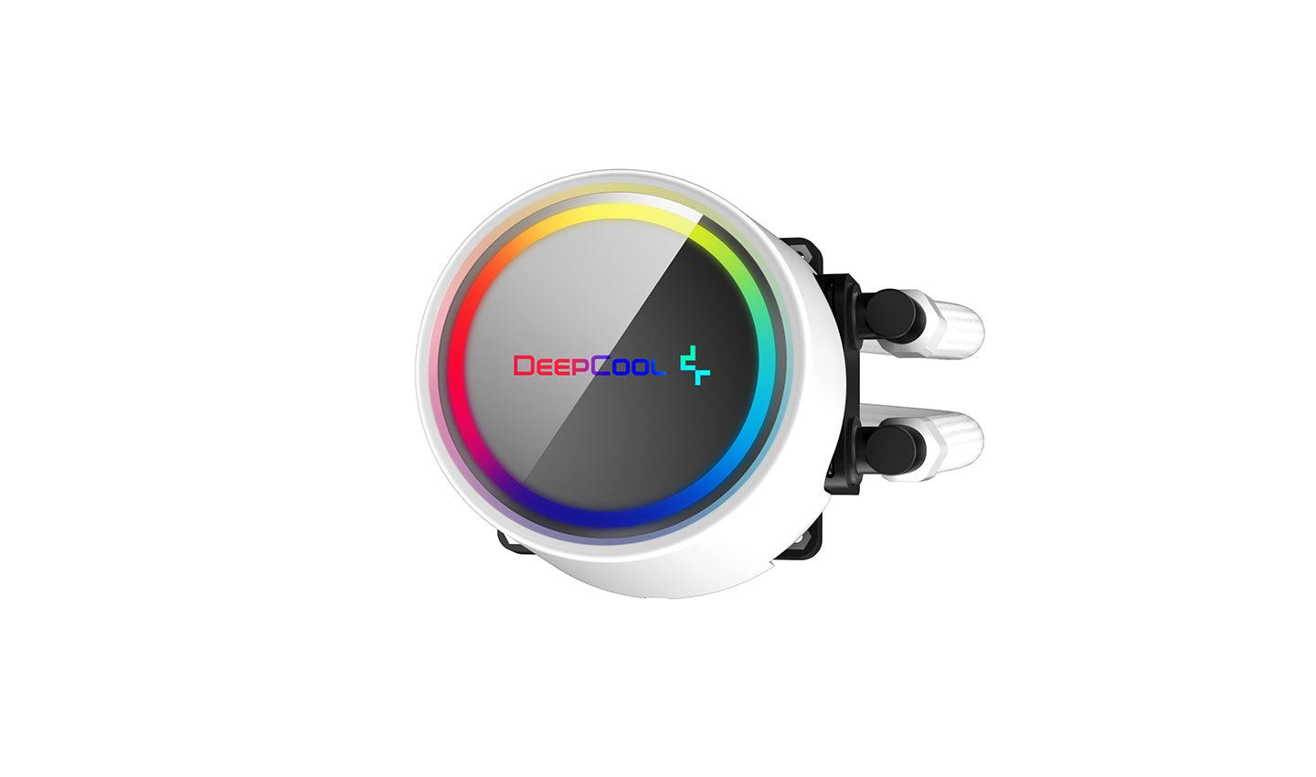 Deepcool GAMMAXX L360 A-RGB WH 360MM Liquid CPU Cooler (White) (DP-H12CF-GL360-ARGB-WH)+Deepcool LGA1700 Mounting Bracket Kit - DataBlitz