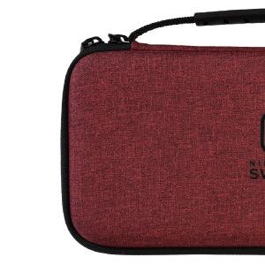 HORI NSW SLIM HARD POUCH PLUS FOR NINTENDO SWITCH / NINTENDO SWITCH OLED MODEL (RED) (NSW-812) - DataBlitz