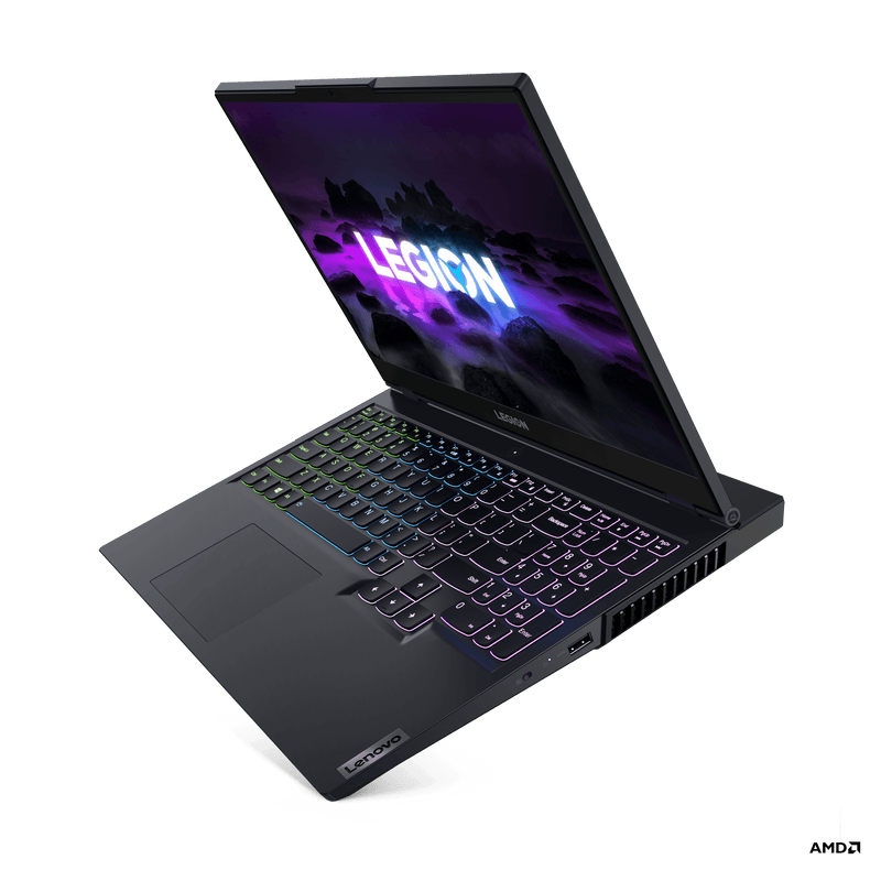 LENOVO LEGION 5 15ACH6 82JW00H6PH 165HZ GAMING LAPTOP (PHANTOM BLUE) | 15.6” FHD | RYZEN 5 5600H | 16GB DDR4 | 512GB SSD | RTX3050 | WIN11 + M300 RGB GAMING MOUSE + ACTIVE GAMING BACKPACK (GX41C86982) - DataBlitz
