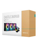 DEEPCOOL GAMER STORM CASTLE 360RGB V2 360MM Liquid Cooler With Add-RGB Fan (DP-GS-H12AR-CSL360V2) + DEEPCOOL LGA1700 Mounting Bracket Kit - DataBlitz