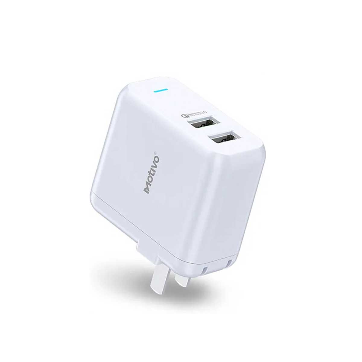 Motivo N10 Travel Adapter Charger Folding Portable Multi-Protection