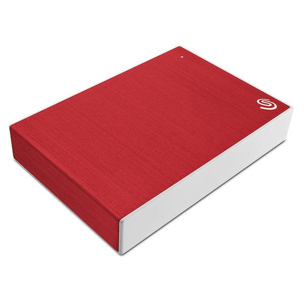 SEAGATE ONE TOUCH 5TB PORTABLE HDD WITH PASSWORD PROTECTION (RED) - DataBlitz