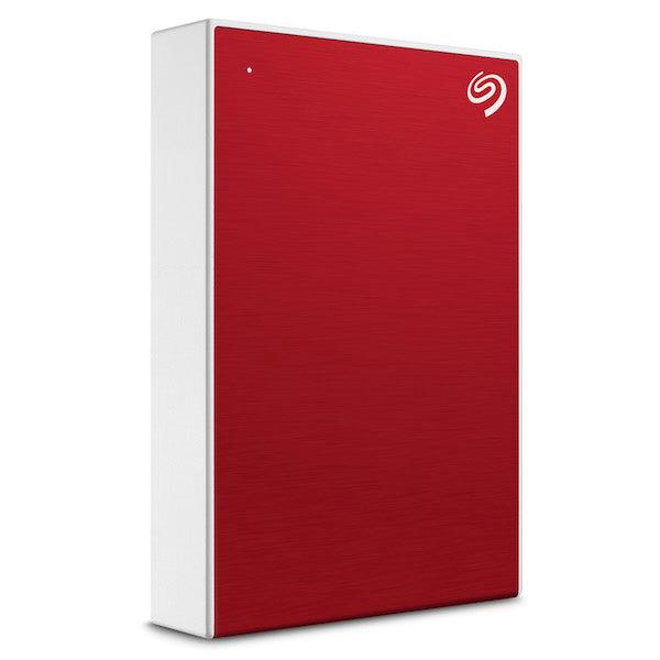 SEAGATE ONE TOUCH 5TB PORTABLE HDD WITH PASSWORD PROTECTION (RED) - DataBlitz